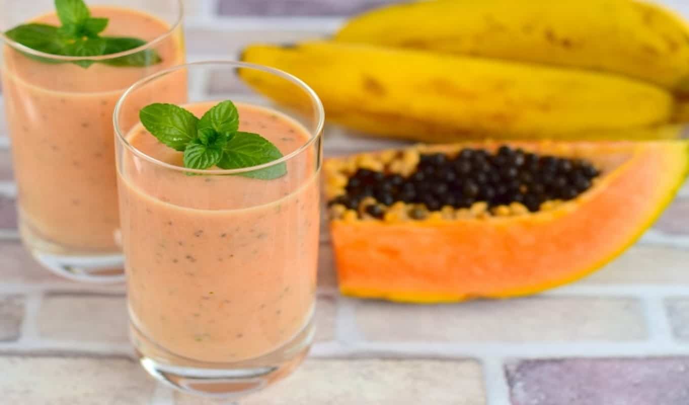 Nước ép đu đủ mix