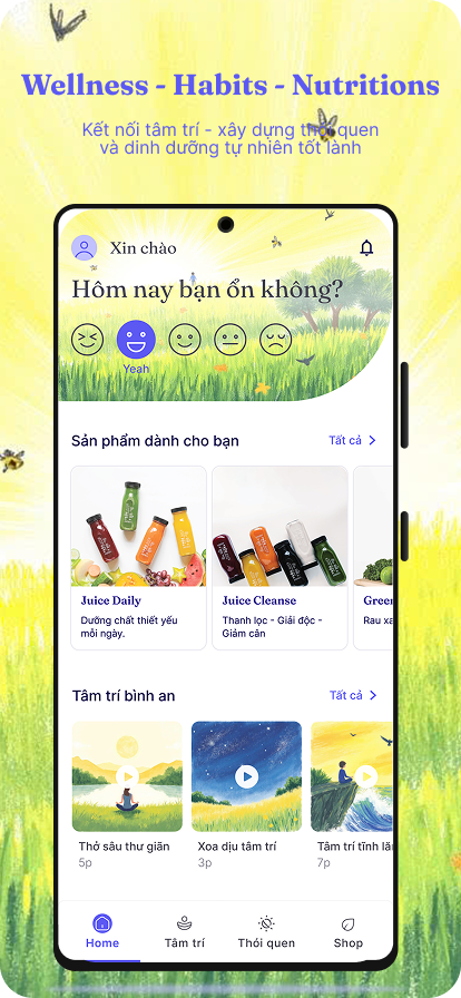 Ảnh màn hình app Amita