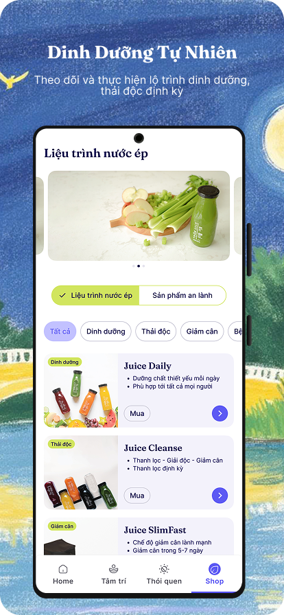 Ảnh màn hình app Amita